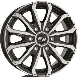 Janta aliaj MSW 48 VAN 6 HOLES BFP 6.5x16 6x125 ET68 74,10