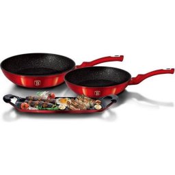 Tigai si seturi zestaw Metallic 26 22cm 3szt.