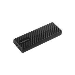 HDD Rack RACK extern CHIEFTEC, pt. SSD M.2 S-ATA NGFF si M.2 PCIe NVME, interfata PC USB 3.2 Type C, Tool-less, aluminiu, negru