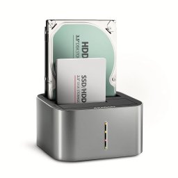 AXAGON ADSA-DC SuperSpeed USB DUAL 2.5"/3.5" HDD/SSD DUAL dock