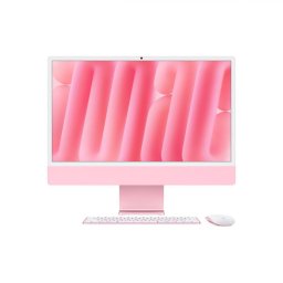 Apple iMAC 24" Retina 4.5k/ Apple M4 (CPU 8-core, GPU 8-core, Neural Engine16-core)/16GB/256GB - Pink - INT KB (2024)