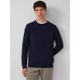 s.Oliver Pulover barbati cu decolteu la baza gatului, Bleumarin inchis (SELECTATI MARIMEA: XL)