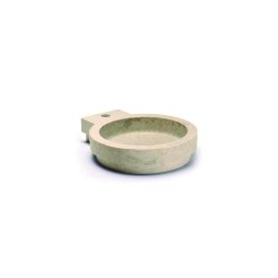 Bathco 00338 - Lavoar ICONO pentru blat, 40x45 cm, piatră/bej
