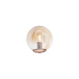 Redo A01-2943 - Abajur de schimb MUNDI, Ø 15 cm, fumuriu — pentru lampă sau candelabru