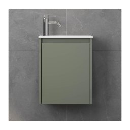 Corp de baie COMO 40 cm cu lavoar, verde