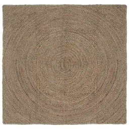Covor Gri 160 x 160 cm Iuta GartenMobel Dekor