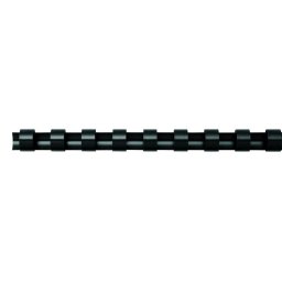 Binding comb 5346907, 14 mm, 100 buc, negru