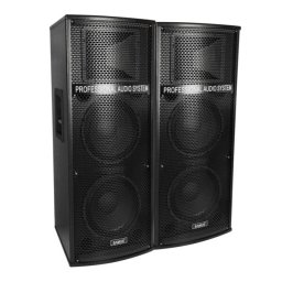 Set boxe audio Putere RMS 2×120 W / de iesire 2×250 W / PMPO 4000 W, Egalizatoare pe 7 benzi, Fm Radio, Bluetooth 5.0, 2 x Mufa intrare microfon