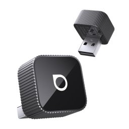 Adaptor Ottocast Mini Cube 3.0 2025 Wireless CarPlay si Android Auto, Plug and Play 2-in-1, Negru