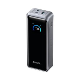 Baterie externa Prime 26.250 mAh, 300W, USB-C, 2x USB-C, 1x USB-A, Smart Display, Negru