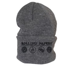 Caciula Raw Beanie gun metal Unisex