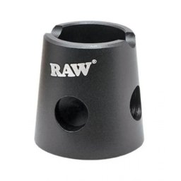 Raw Black Scrumiera Cone Snuffer cu Suport si magnet