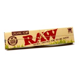 Raw Foite Organic din canepa King Size Slim 110mm x32
