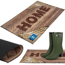 Preș 45x75 home maro decorativ