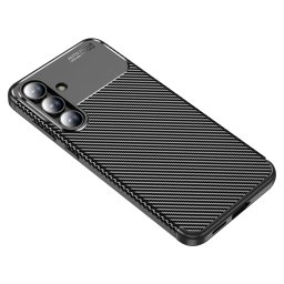 Husa carbon Samsung Galaxy S25 FE Techsuit - CarbonFiber Black