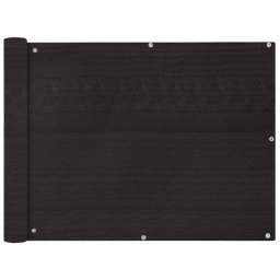 Prelata pentru balcon din HDPE, 90 x 600 cm, antracit
