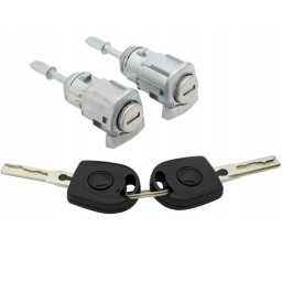 Set Cilindru Inchidere Usa Techstar, Compatibil VW Golf 4, Bora, Passat B5, Polo 9N, Skoda Octavia, Fabia, Audi A6 C5, Echiv 1U0837167E