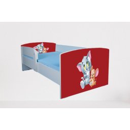 Pat Tom&Jerry, cu protectie, 180x80 cm
