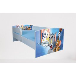 Pat Tom & Jerry 2, cu protectie, 180x80 cm