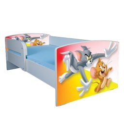Pat Tom & Jerry, cu protectie, 180x80 cm