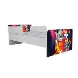 Pat Tom&Jerry, cu dubla protectie, 160x80 cm