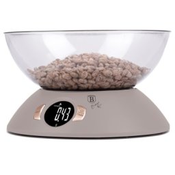 Cantar de bucatarie cu bol berlinger haus, bh/9616 taupe collection