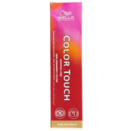 Vopsea de par demi-permanenta Wella Professionals Color Touch Cherry, Pure Naturals 9 03, Blond Luminos Natural Auriu, 60 ml