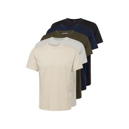 ABOUT YOU Tricou 'Peter' bleumarin / verde / negru