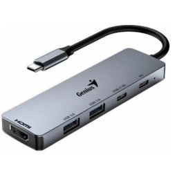 Genius UH-500 USB tip-C Argint PC