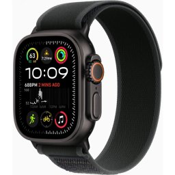 APPLE Watch Ultra 2 v2 Cellular 49mm negru titan toc - teren curea M/L negru