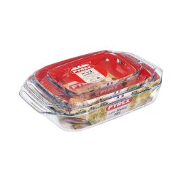 Set de 3 tăvi de copt PYREX, 1,4 l / 3 l / 4 l