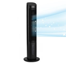 Klarstein Mistral, răcitor de aer 5 în 1, ventilator, umidificator, ionizator, 360 m³/h, telecomandă (ACO6-MistralB)