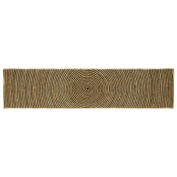 Covor Natural si Negru 60 x 300 cm Iuta GartenMobel Dekor