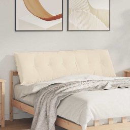 Perna pentru spate Bej 160 x 50 cm Tesatura din microfibra GartenMobel Dekor