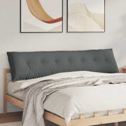 Perna pentru spate Gri închis 200 x 19 x 50 cm tesatura GartenMobel Dekor