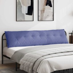 Perna pentru spate Albastru Jeans 200 x 19 x 50 cm tesatura GartenMobel Dekor