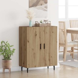 Bufet Stejar Artizanal 69,5 x 34 x 90 cm Lemn compozit GartenMobel Dekor