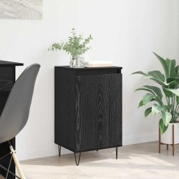 Bufet Pe perete Stejar Negru 40 x 35 x 70 cm Lemn compozit GartenMobel Dekor