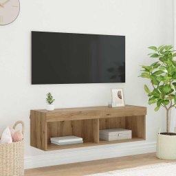 Dulap TV de perete Panama Stejar Artizanal 100 x 30 x 30 cm GartenMobel Dekor