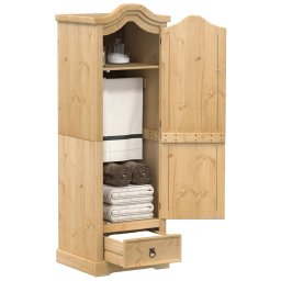 Sifonier Corona, 55x52x170 cm, lemn masiv de pin GartenMobel Dekor