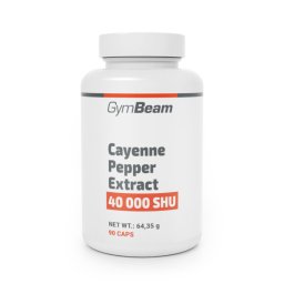 GymBeam Extract de piper cayenne 90 caps.