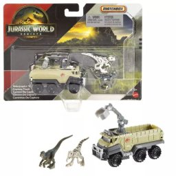 Matchbox: Vehicul transport dinozaur Jurassic World - diverse modele