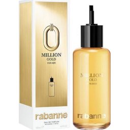 Rabanne Million Gold For Her, EDP refill 200 ml, rezervă premium