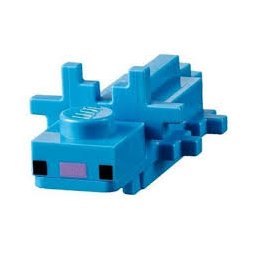 Lego Minecraft mineaxolotl03 - Axolotl with Medium Lavender Nose