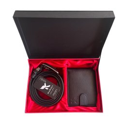 Set Portofel si Curea Piele Naturala Cutie Cadou Piele