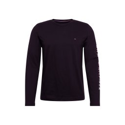 TOMMY HILFIGER Tricou bleumarin / roșu / negru / alb