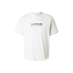 Calvin Klein Tricou negru / alb