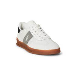 Polo Ralph Lauren Sneaker low 'AERA' gri / negru / alb