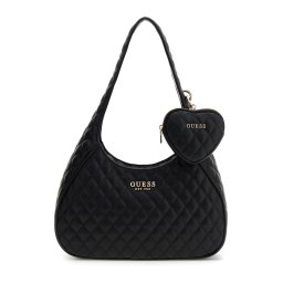 GUESS Geantă de umăr 'Atabey' negru