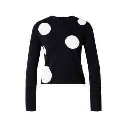 MAX&Co. Pulover 'MCOSANSA' negru / alb
